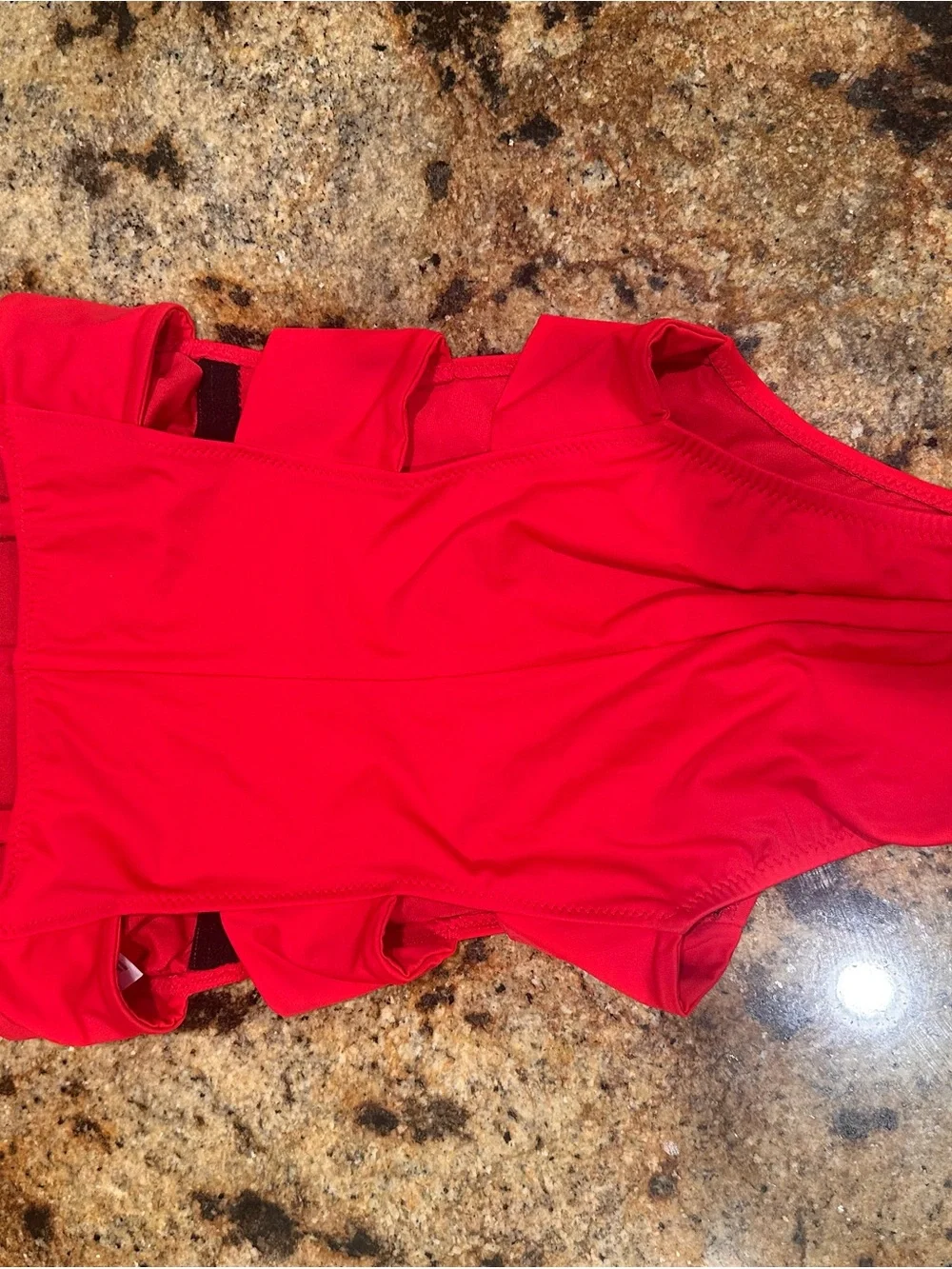 Shade & Shore Red One-Piece Swimsuit